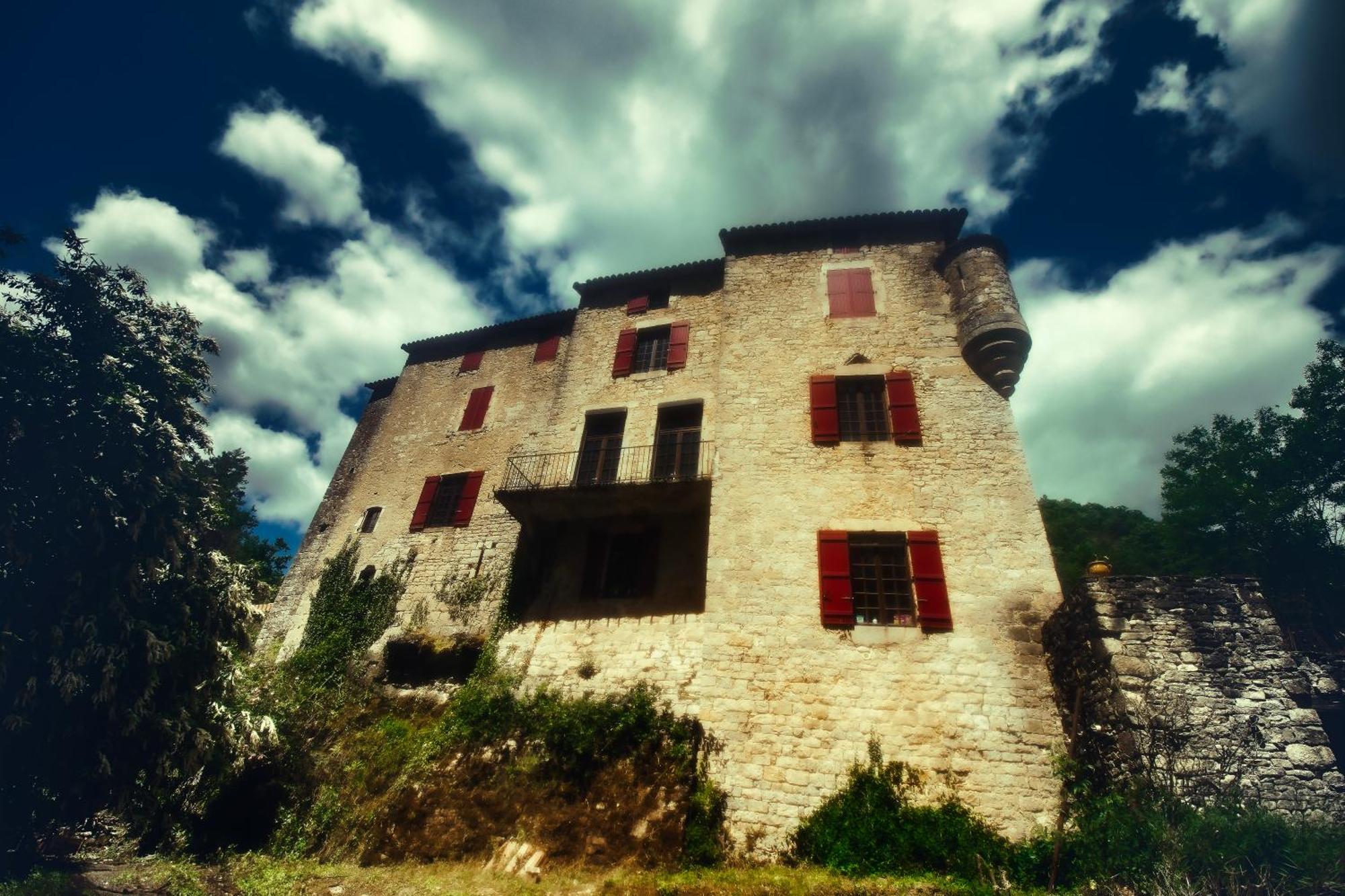 Le Chateau De Sorgues Cornus 외부 사진